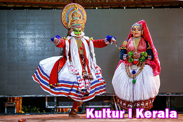 Kathakalidans i Kerala
